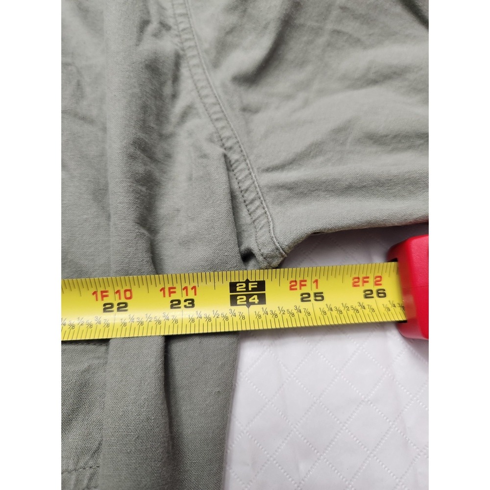 Vintage Banana Republic Jacket Mens Large Green Hooded Canvas Military Field - Picture 8 of 13